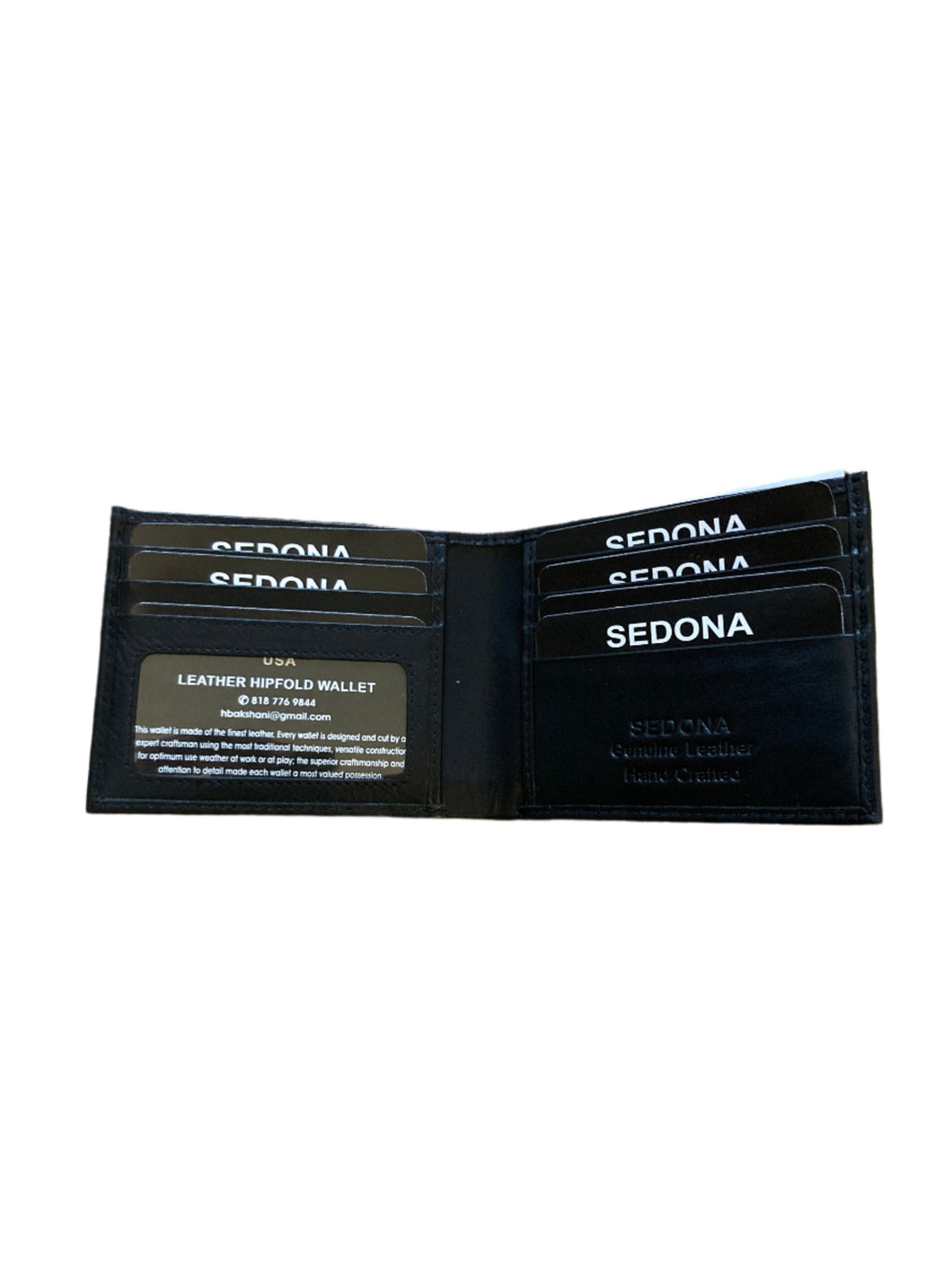 SEDONA® Minimalist Leather Bifold Wallet