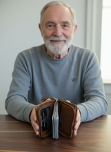 Load image into Gallery viewer, SEDONA® Leather Card Holder with picture sleeves
