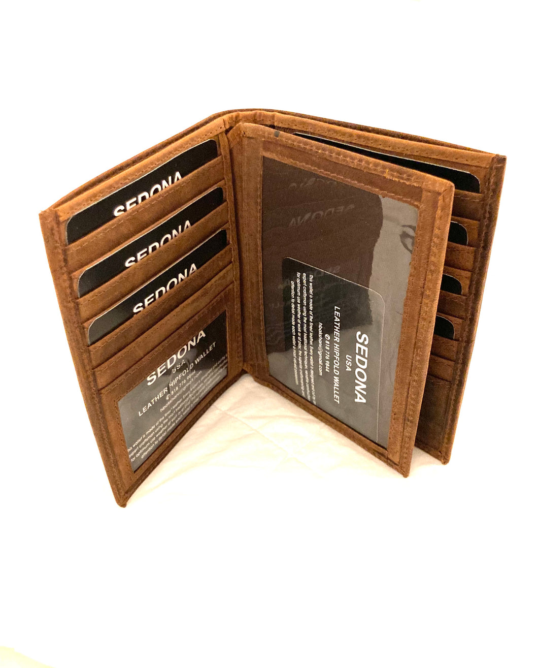 Buffalo Leather Passport Wallet
