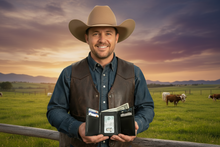 Load image into Gallery viewer, SEDONA® Cowhide Leather Trifold Wallet
