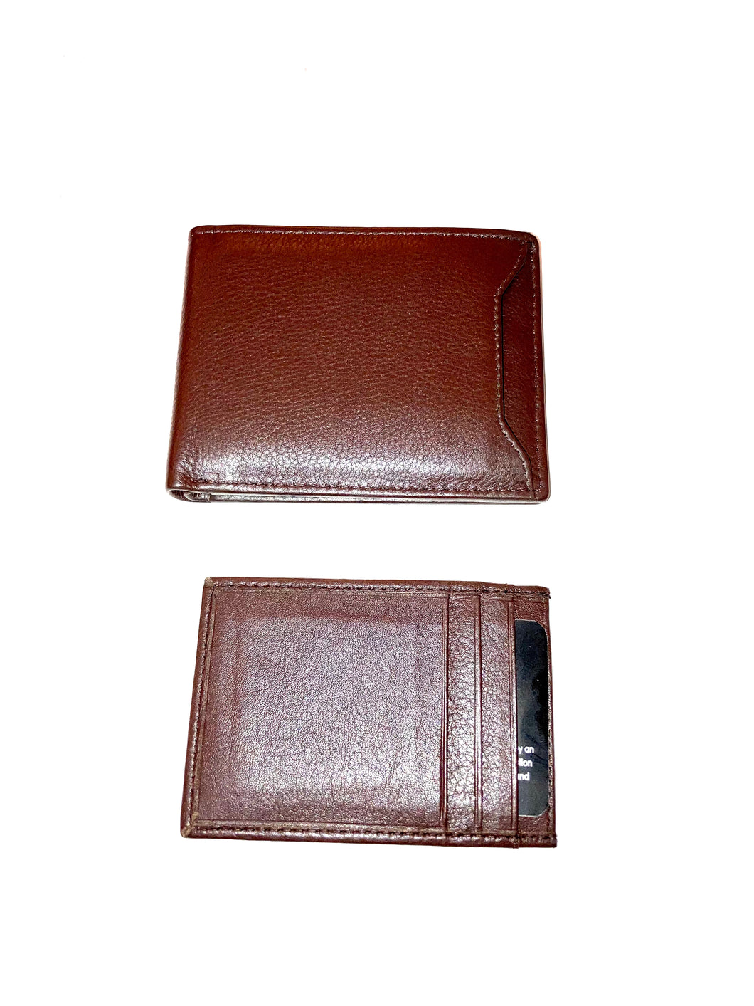 RFID Bifold Wallet with pullout license holder
