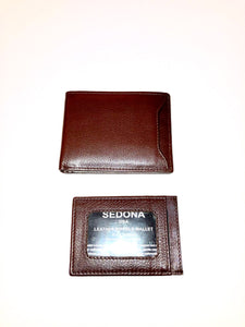 RFID Bifold Wallet with pullout license holder
