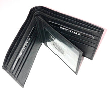 Load image into Gallery viewer, SEDONA® Leather Bifold Wallet with Center Flap
